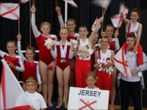 Jersey gymnasts