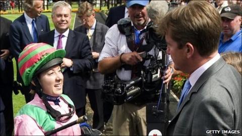 Hayley Turner and David Simcock