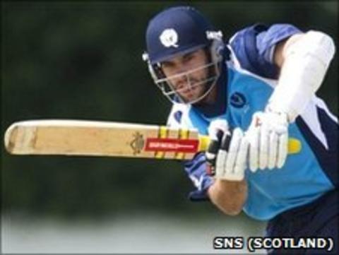 Scotland's Kyle Coetzer