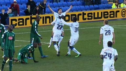 Dale Jennings celebrates