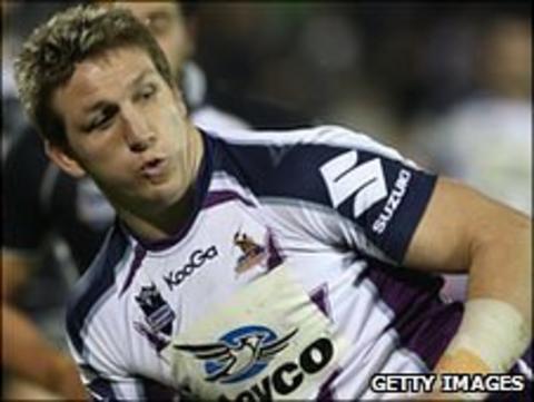 Wigan Warriors' Ryan Hoffman