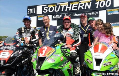 Michael Dunlop was crowned Southern 100 champion