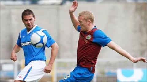 Windsor Park action
