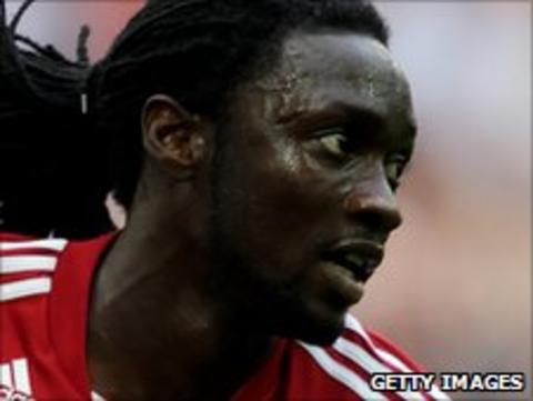 Stoke City striker Kenwyne Jones