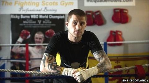 WBO champion Ricky Burns