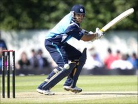 Saltires batsman Kyle Coetzer