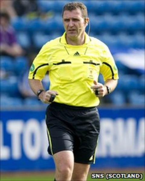Referee John McKendrick