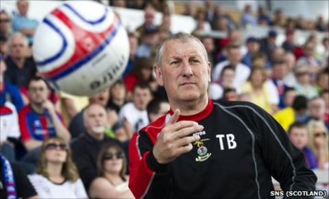 Inverness manager Terry Butcher