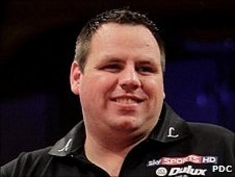 World darts champion Adrian Lewis