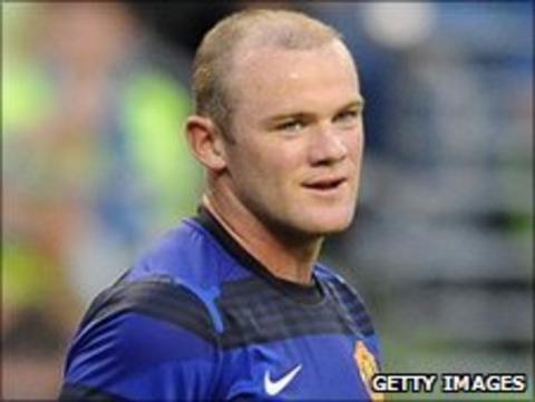 Manchester United striker Wayne Rooney