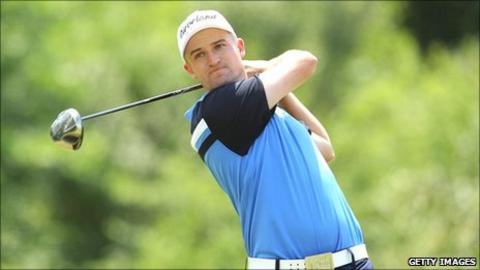 Scottish golfer Russell Knox