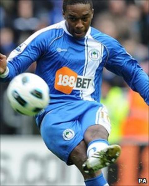 Wigan Athletic's Charles N'Zogbia