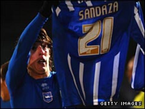 Francisco Sandaza at Brighton