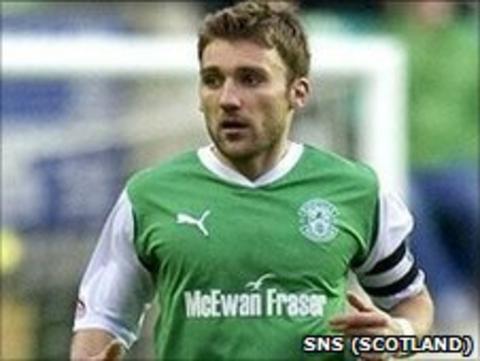 Hibs defender Chris Hogg