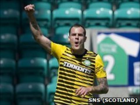 Celtic striker Anthony Stokes