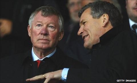 Sir Alex Ferguson and David Gill