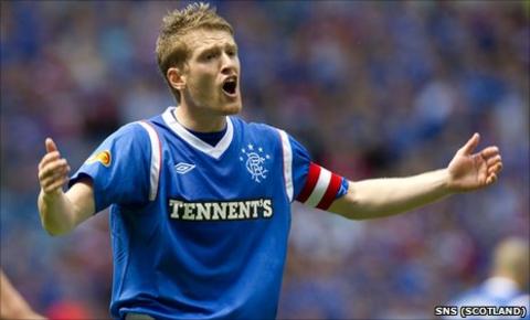 Rangers midfielder Steven Davis