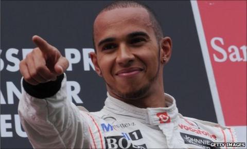 McLaren's Lewis Hamilton