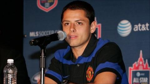Manchester United's Javier Hernandez