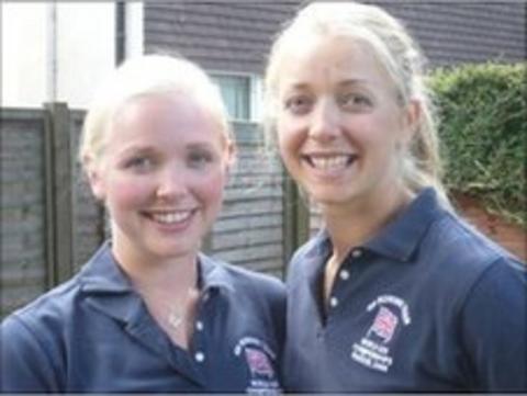 Pamela and Monica Turville
