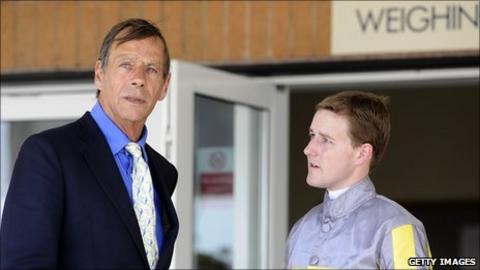 Sir Henry Cecil and Tom Queally