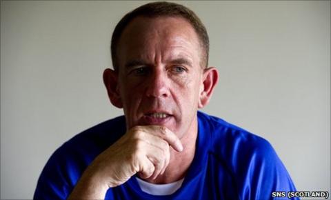 Kilmarnock manager Kenny Shiels