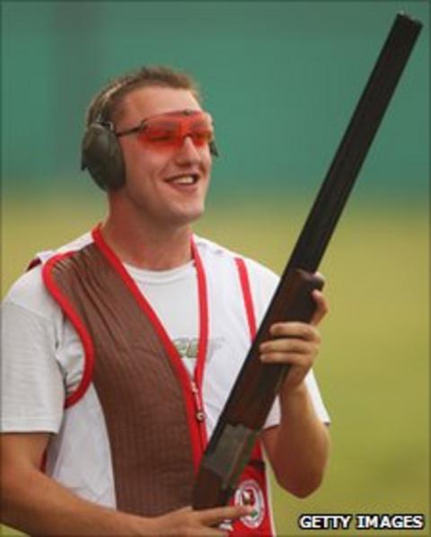 Stevan Walton, clay pigeon shooter