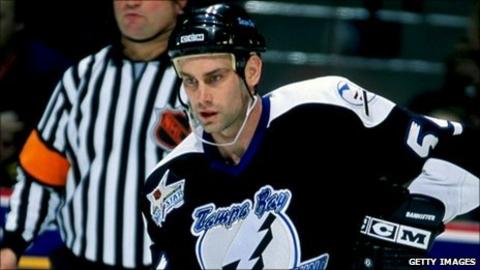 Braehead Clan player-coach Drew Bannister
