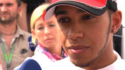 McLaren's Lewis Hamilton