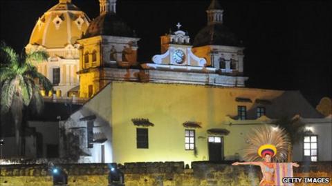 The Colombian city of Cartagena