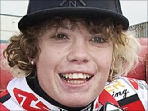 Stoke Potters rider Taylor Poole