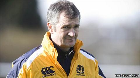 Former Scotland head coach Frank Hadden