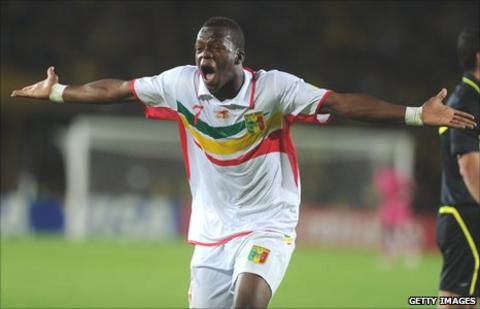 Mali under-20's Cheick Fantamady Diarra