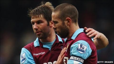 Thomas Hitzlsperger and Matthew Upson