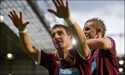 Rudi Skacel celebrates