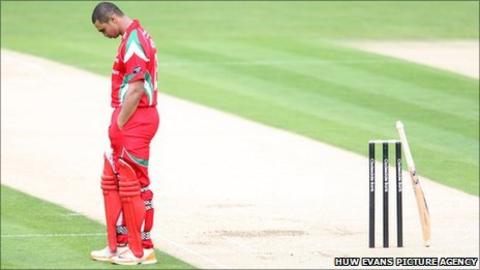 Glamorgan captain Alviro Petersen