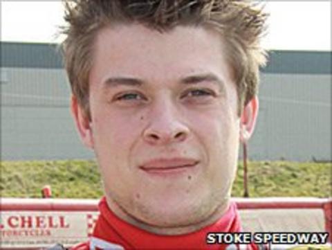 Stoke Potters rider Tim Webster