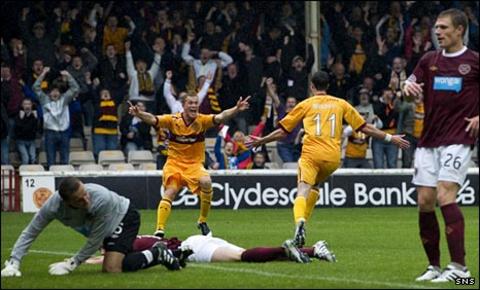 Motherwell celebrate