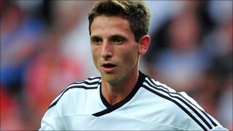 Swansea City midfielder Joe Allen