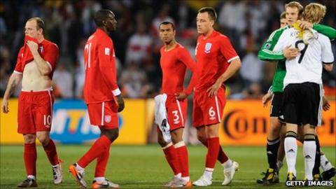 England football team