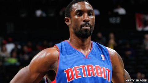 Detroit Pistons' Ben Gordon