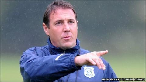 Cardiff City manager Malky Mackay