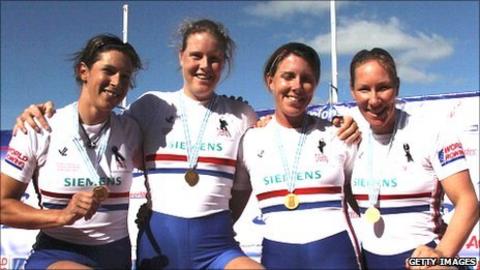 Debbie Flood, Beth Rodford, Frances Houghton and Annabel Vernon