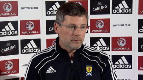 Scotland manager Craig Levein