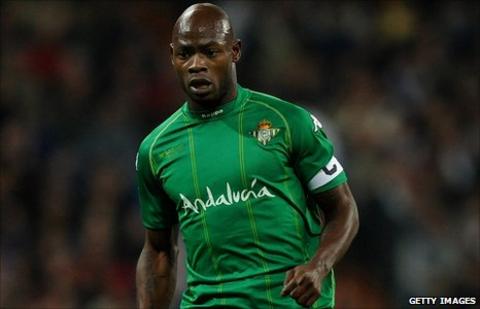 Cameroon midfielder Achille Emana
