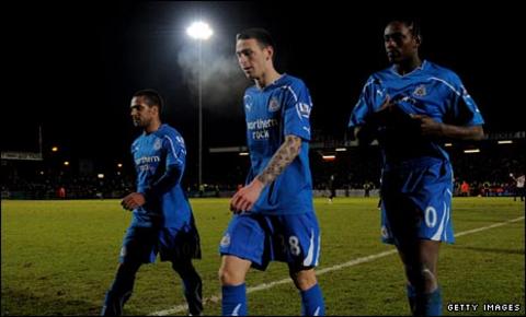 Wayne Routledge, Philip Airey and Nile Ranger