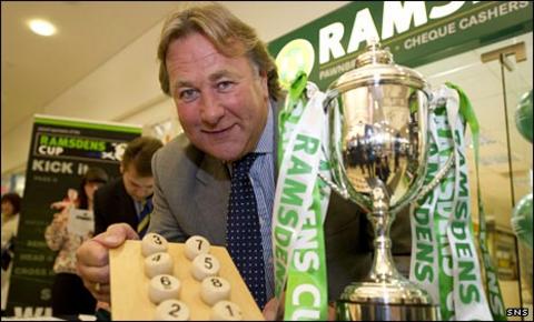 Alan Rough makes the draw