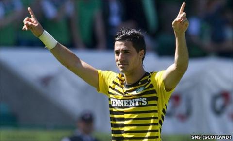 Celtic midfielder Beram Kayal