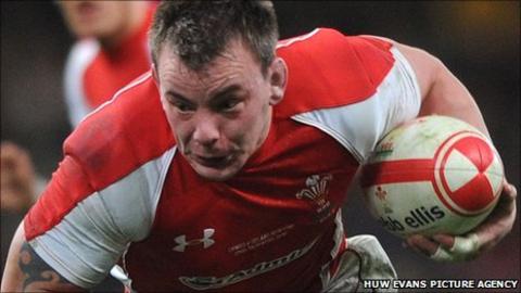 Wales captain Matthew Rees