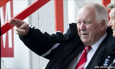 Aberdeen manager Craig Brown